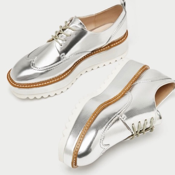 Zara Shoes - Platform Oxfords